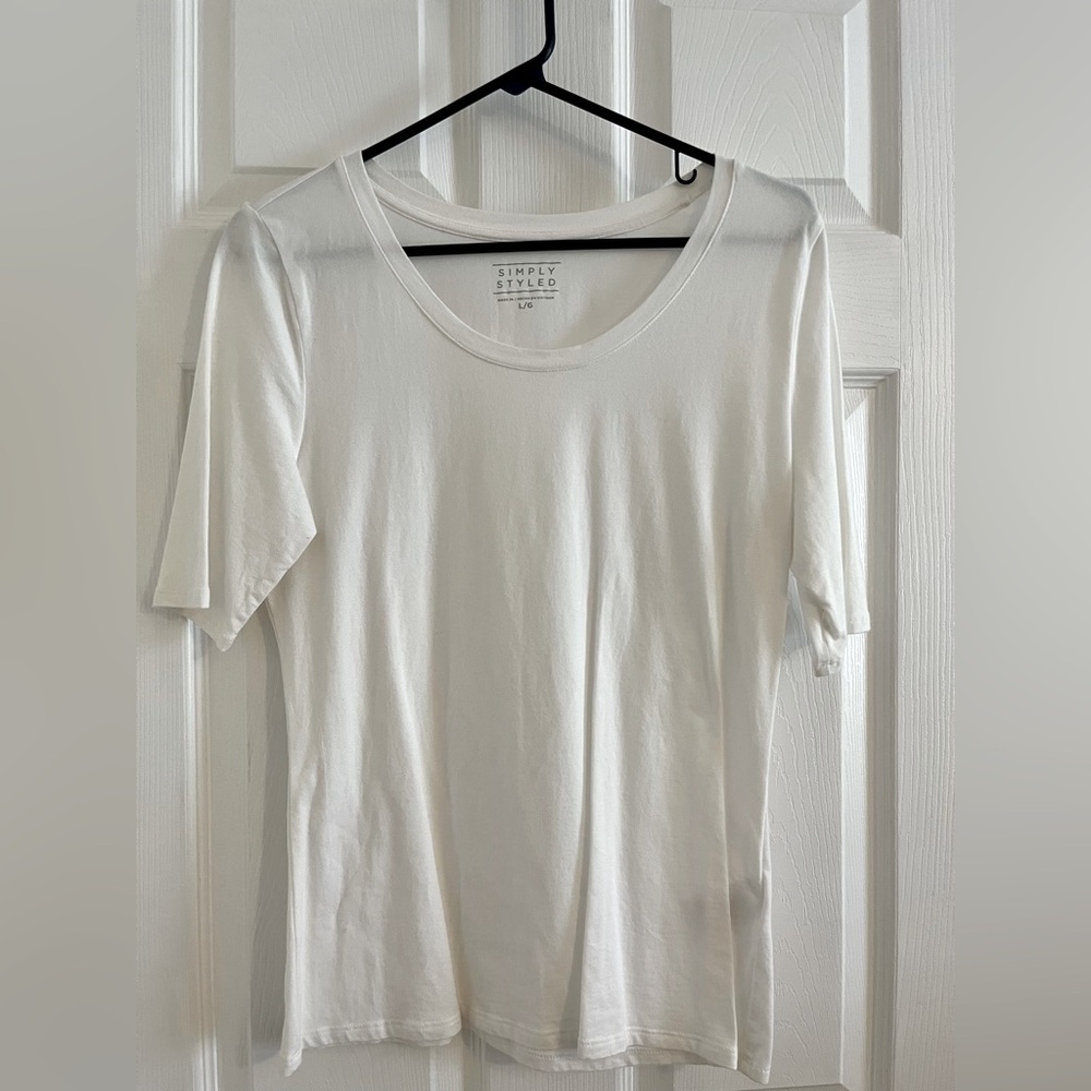 Short sleeve round neck